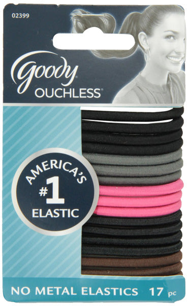 Goody Ouchless Scrunchies Cherry Blossom 4 mm - 17 Count
