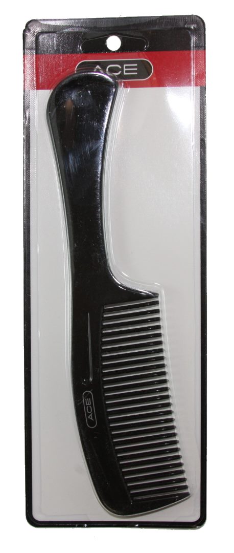 Ace Goody Handle Comb for Men Black - 1 Comb