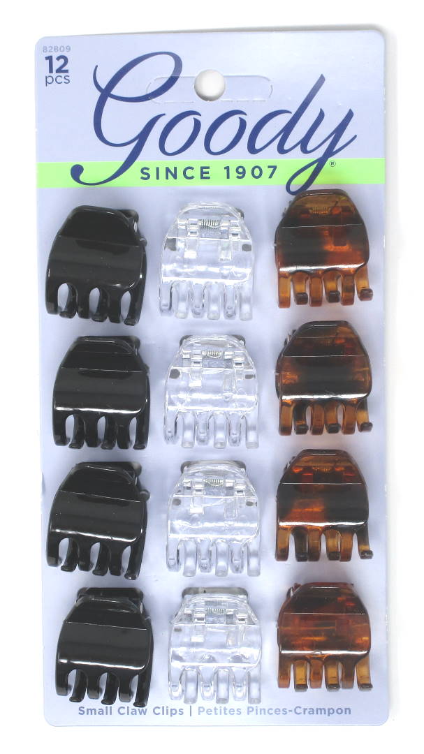 Goody Claw Clip Small Half - 12 Count