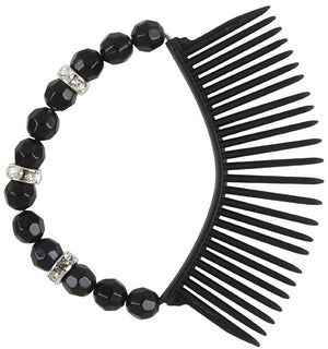 Scunci Bendini Oval Beaded Snap Comb