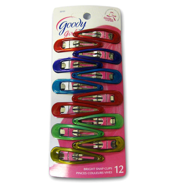 Goody Gel Contour Hair Clips - 12 Count