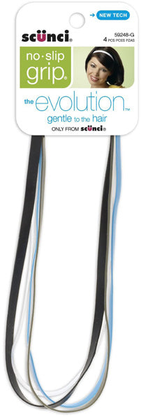Scunci No Slip Flat Jelly Basic Headwraps
