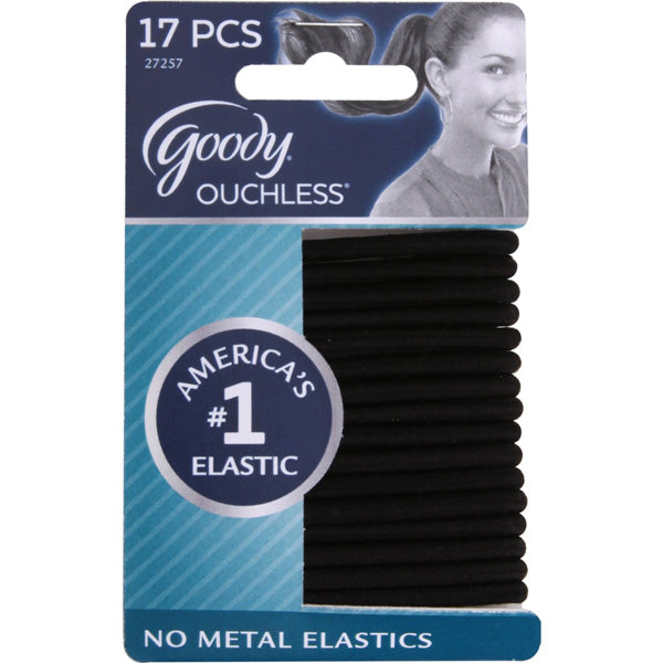 Goody Ouchless Elastics Chocolate Cake 4mm - 27 Count