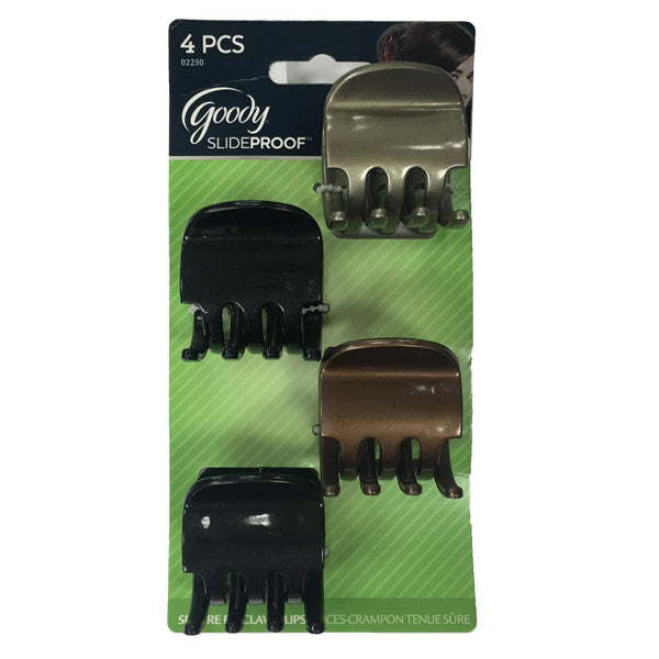 Goody SlideProof Claw Clips SlideProof - 4 Count