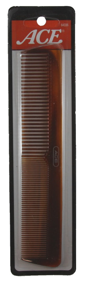 Ace  Dressing Comb Mock Turtle Finish