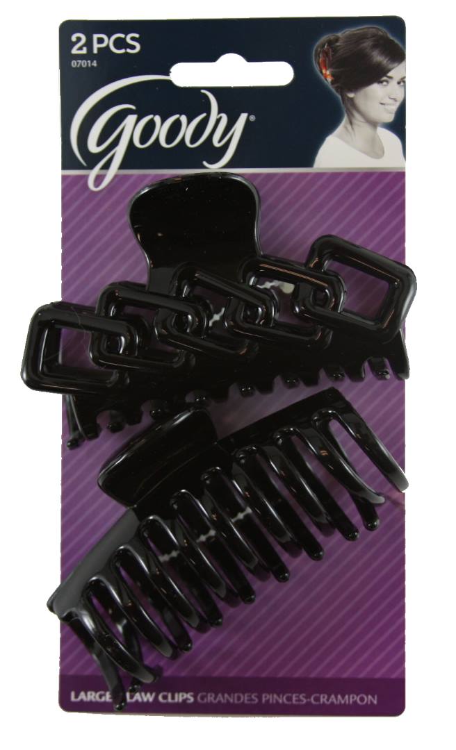 Goody Classics Chain Link Claw Clips - 2 Count