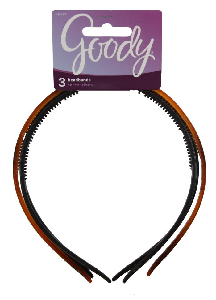 Goody Classics Cheeta Mix Headbands - 3 Count