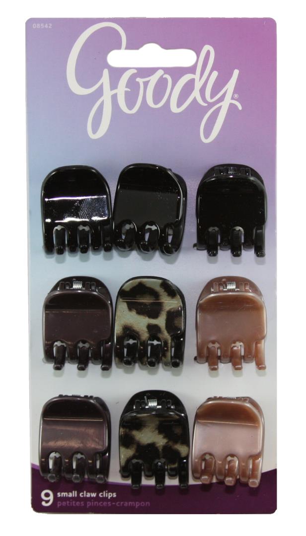 Goody Classics Cheetah Quarter Claw Clips - 9 Claw Clips