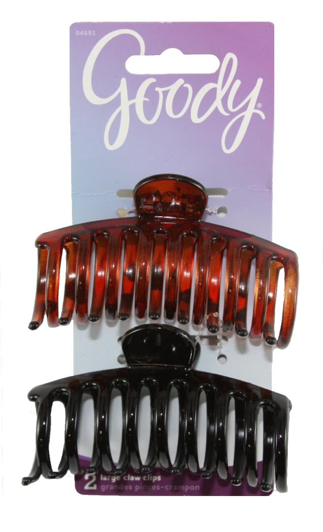 Goody Classics Large Claw Clips - 2 Count