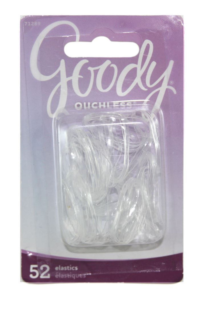 Goody Classics Elastic Polybands Clear Band - 52 Bands