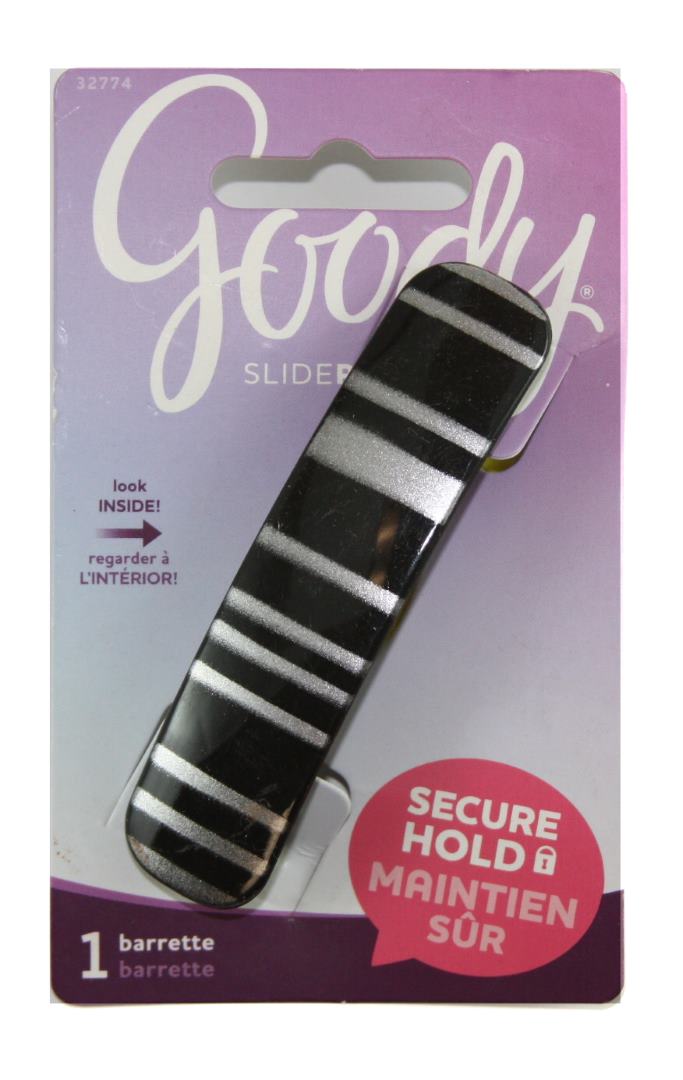 Goody Classics Rounded Acrylic Clip Barrette - 1 Count