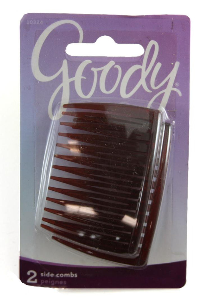 Goody Classics Side Comb Mock Tortoise 2.5" - 2 Pieces