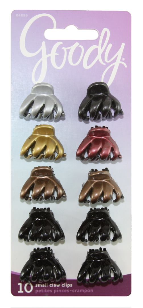Goody Classics Small Claw Clips - 10 Count