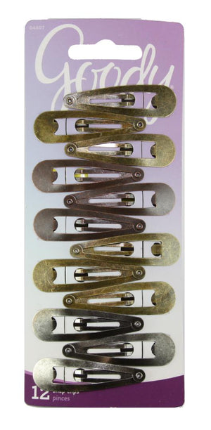 Goody Classics Snap Clips Metal