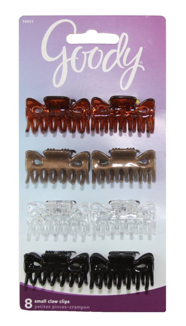 Goody Claw Clips Small - 8 Count