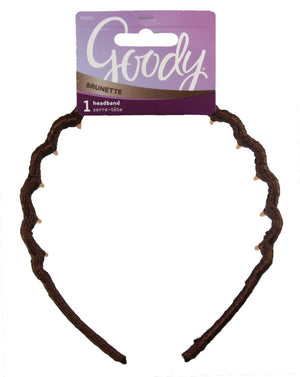 Goody Color Collection Ribbon Wrapped Headband Brunette