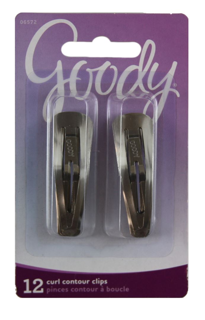 Goody Curl Contour Clips - 12 Count