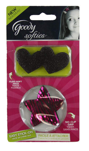 Goody Double Heart Rock Star Stick-on Barrett