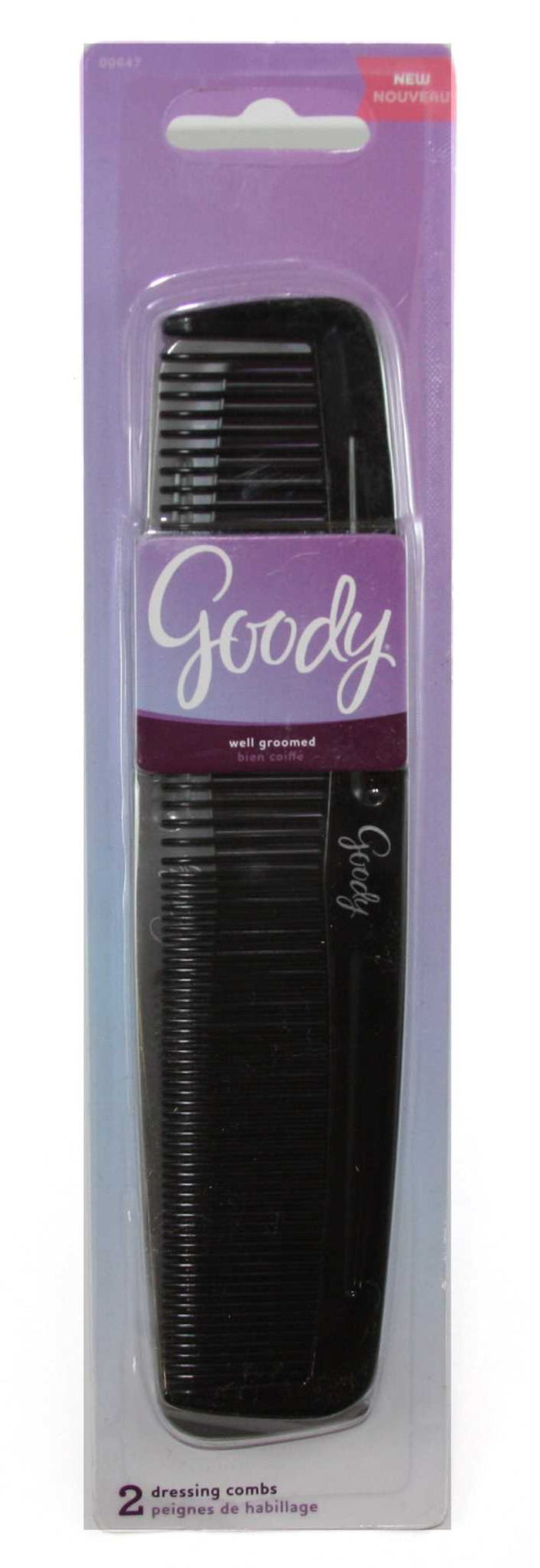 Goody Dressing Styling Comb 7-3/4" - 2 Pack