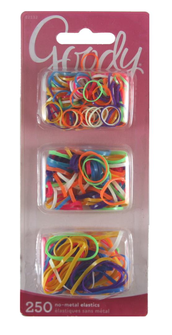 Goody Girls Bright and Bold Elastics - 250 Count