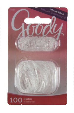 Goody Ouchless Medium Clear Elastic 500 Count