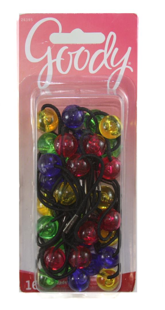 Goody Girls Twin Beads in Assorted Rainbow Colors - 16 Count