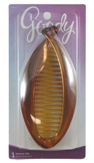 Goody 5" Mock Tortoise Clincher Comb Banana Clip