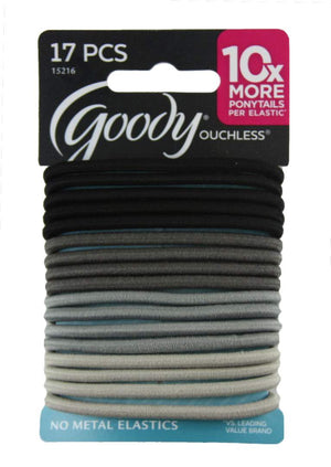 Goody Ouchless Elastics Thick Stone