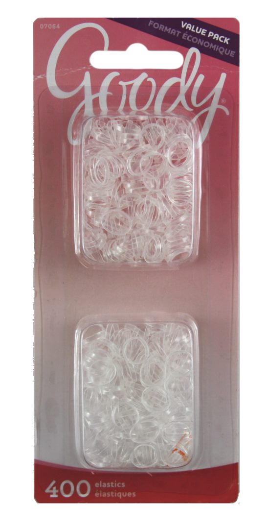 Goody Ouchless No Metal Elastics Ponytail Holders - 400 Count