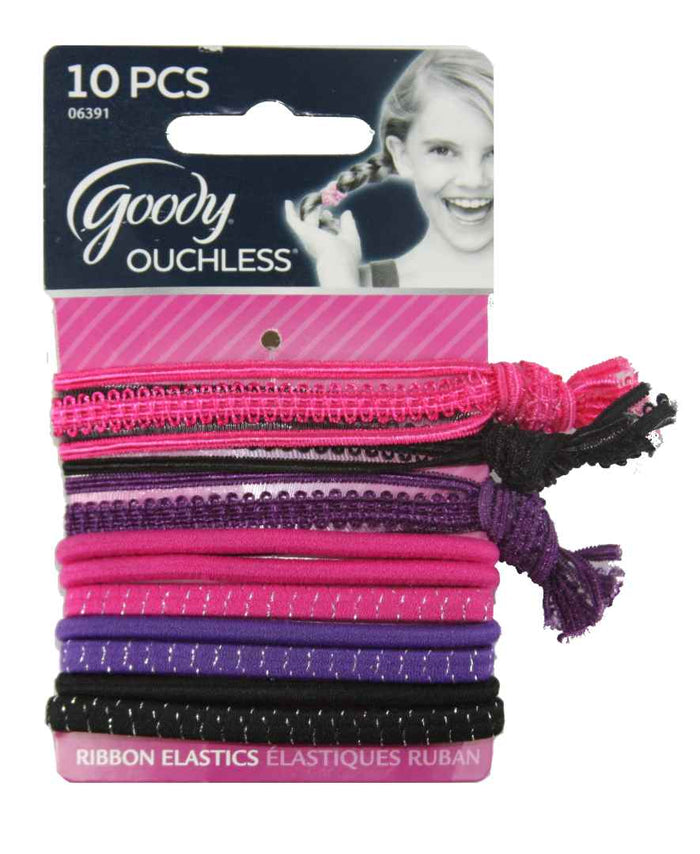 Goody Ouchless Ponytail Holders - 10 Count