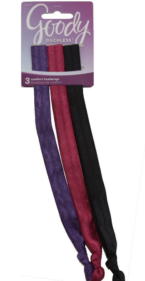 Goody Ouchless Ribbon Headwraps - 3 Count