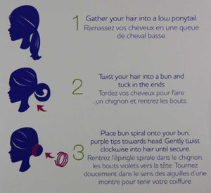 Goody Simple Styles Bun Spiral for Dark Hair
