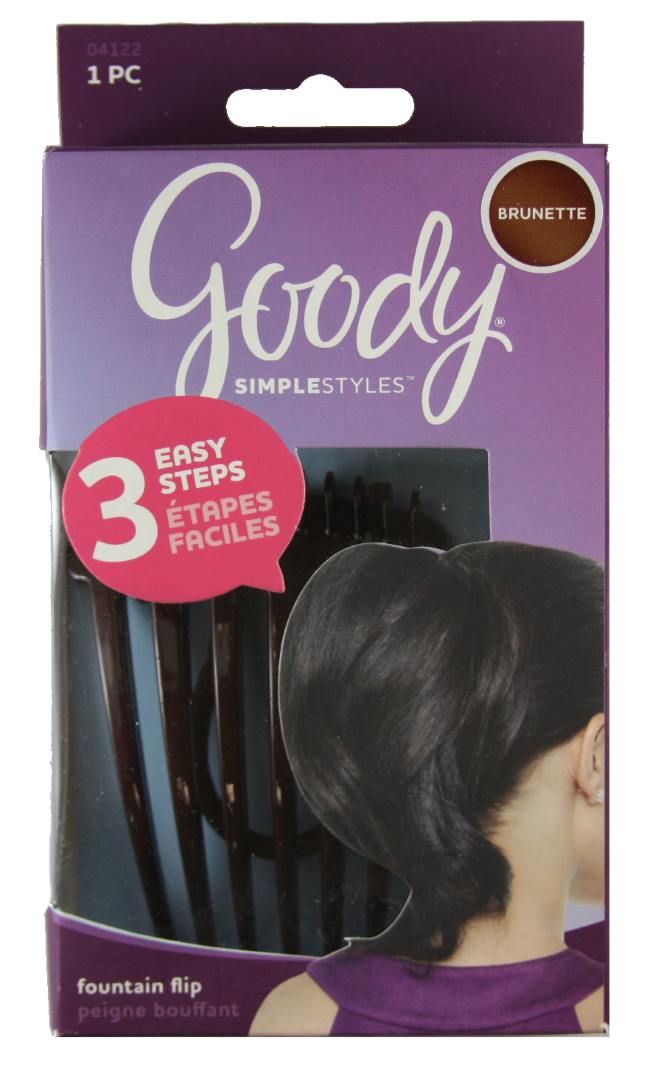Goody Simple Styles Fountain Flip Comb for Brunettes - 1 Count