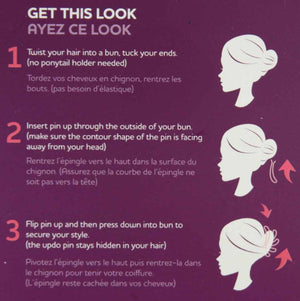 Goody Simple Styles Modern Updo Maker Dark and Light