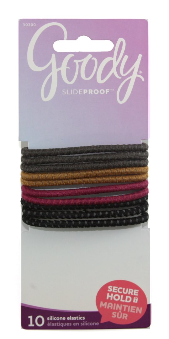 Goody Stayput High Performance Hair Bands Hair Ties Rustic - 10 Count