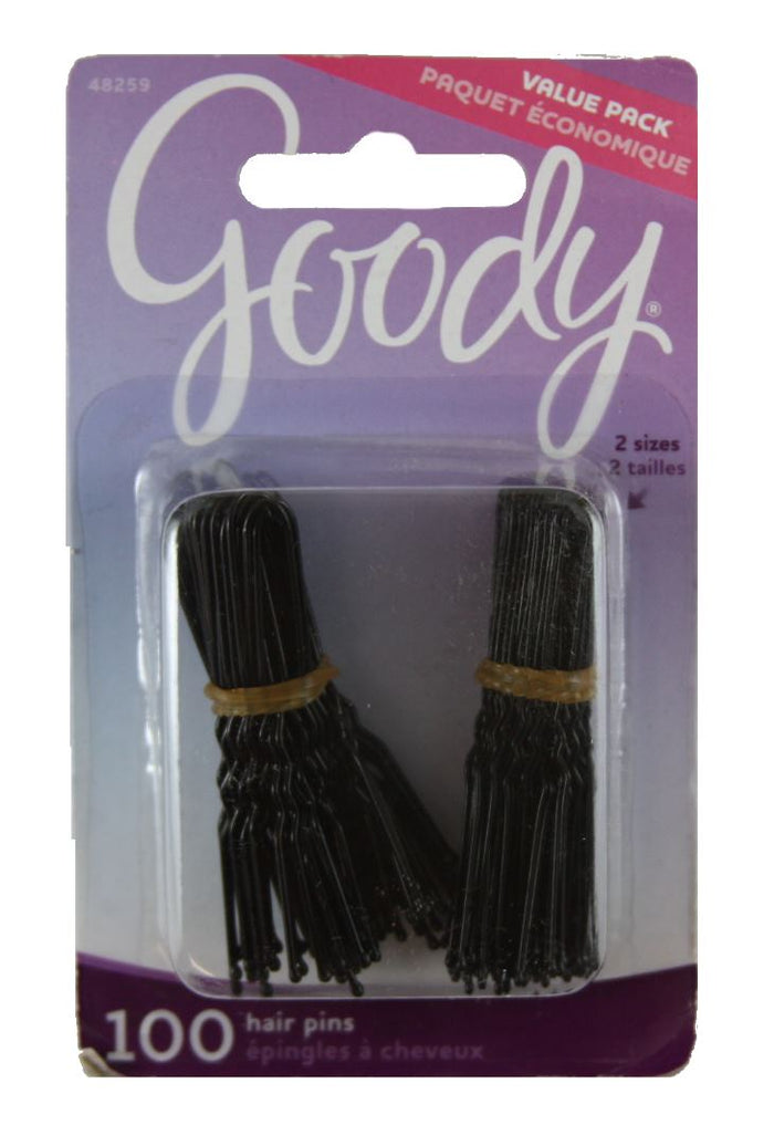 Goody Styling Essentials Styling Black Hair Pins - 100 Count