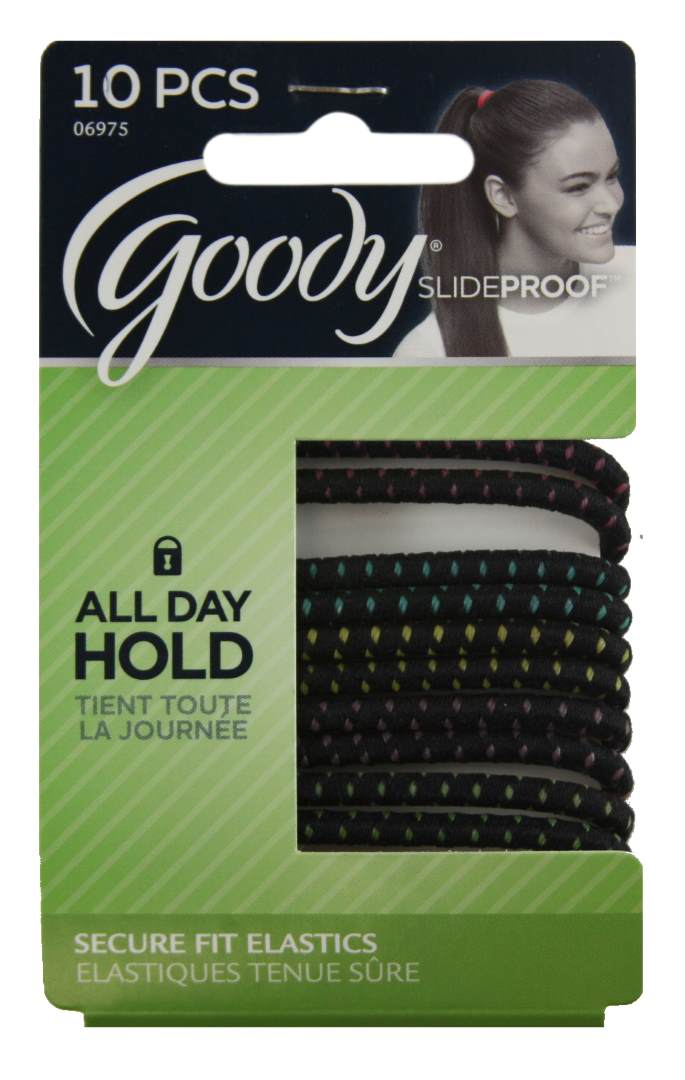 Goody Thick Elastics Bright Colors - 10 Count
