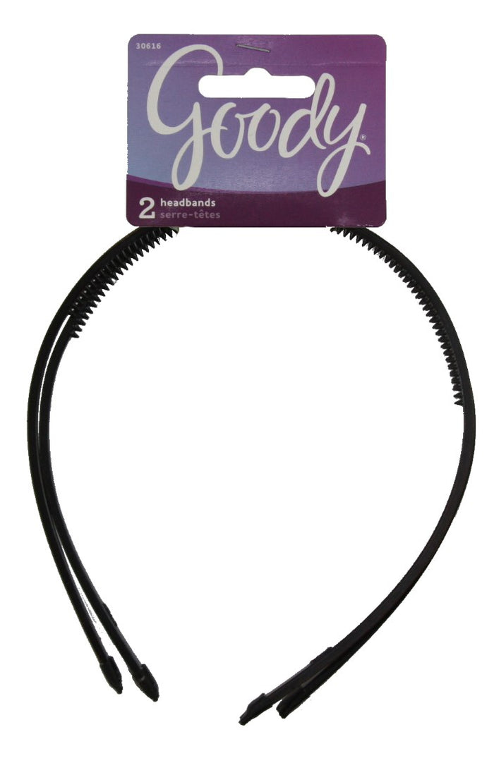 Goody Thin Ribbon Headbands - 2 Count