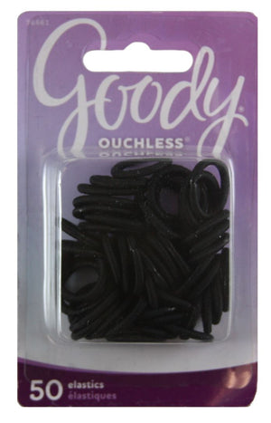 Goody Shiny Mini Black Elastics No Metal