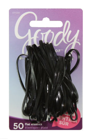 Goody Women's Slide Proof Latex Elastics Black