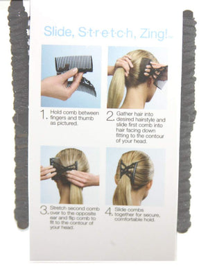 Scunci Effortless Beauty Mini Upzing Double Combs