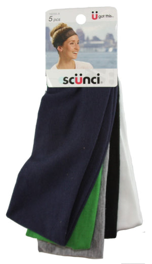 Scunci Wide Stretch Basic Headwraps