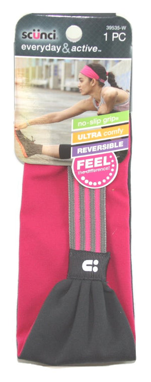 Scunci Active No Slip Grip Reversible Headband