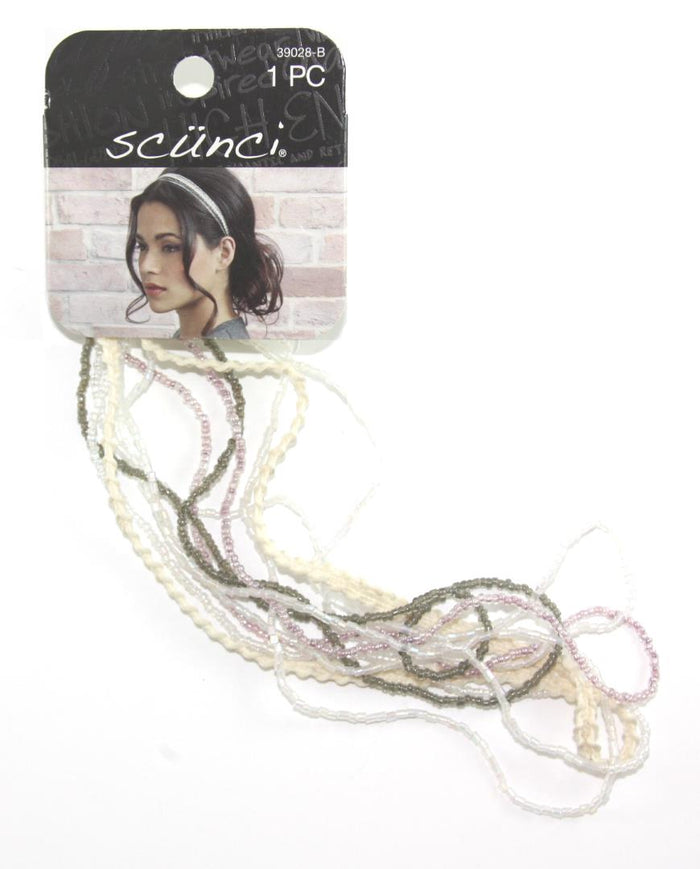 Scunci Fabric & Bead Headwrap - 1 Pack