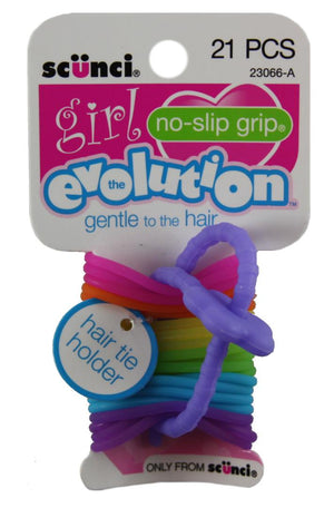 Scunci Hair Accessories Girl Evo Ponytailers 21 Count