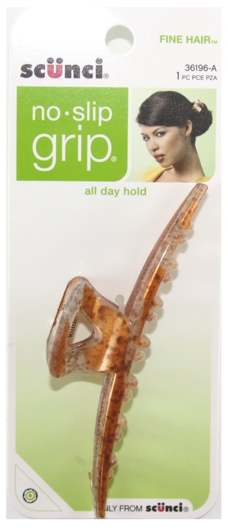 Scunci Jaw Clip No Slip Banana Bronze - 1 Pack