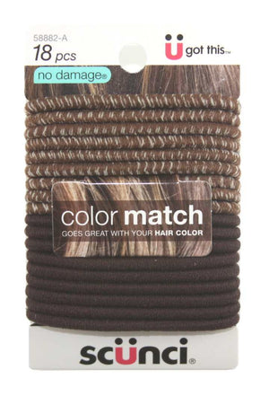 Scunci No Damage Elastic for Brunettes
