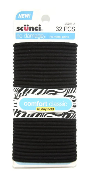 Scunci No Damage Hair Ties Comfort 4 mm