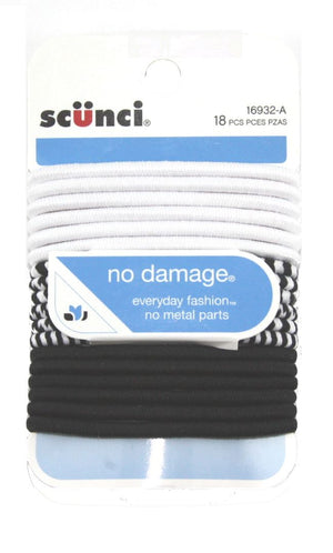 Scunci No Damage Ponytailers for all Hair