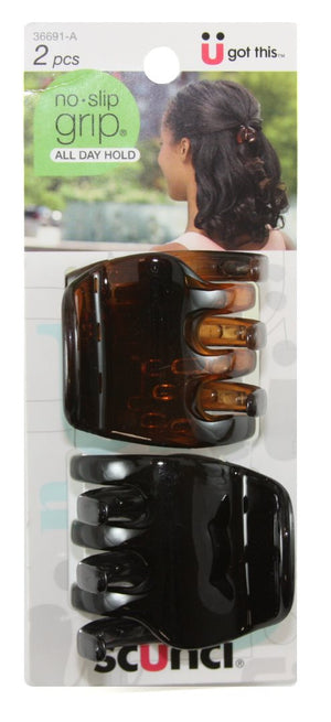 Scunci No Slip Chunky Jaw Clips 5C